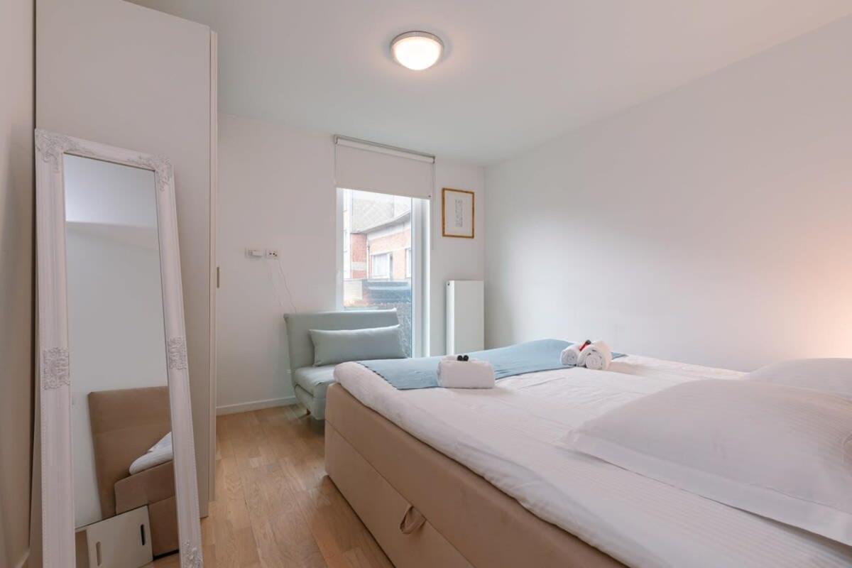 Bright Apartment Nearby The Beach In De Haan Exterior foto